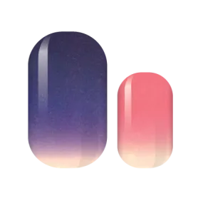 Neon Sunsets Nail Wraps