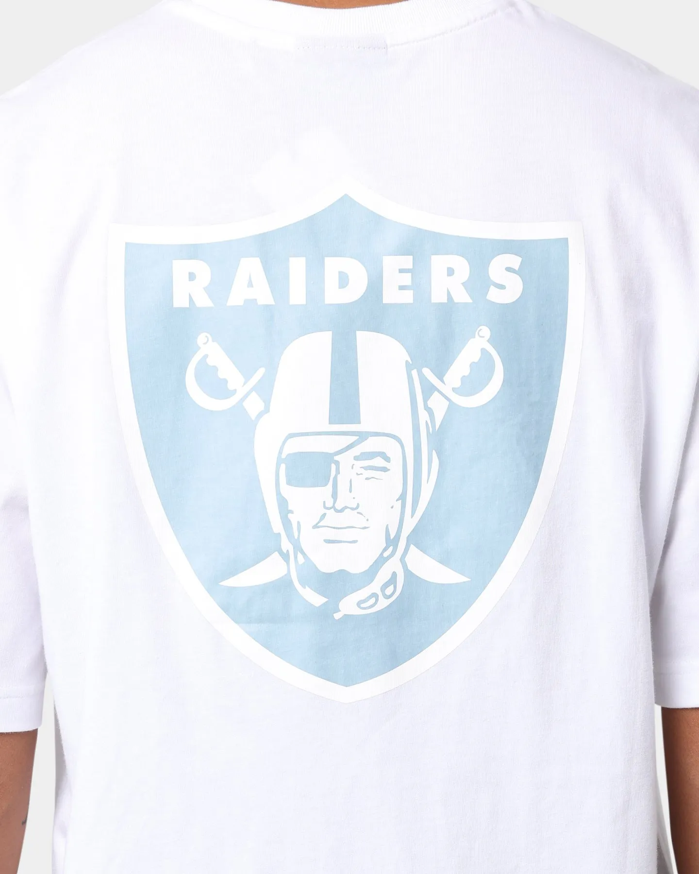 New Era Las Vegas Raiders UV Activated Oversized T-Shirt White