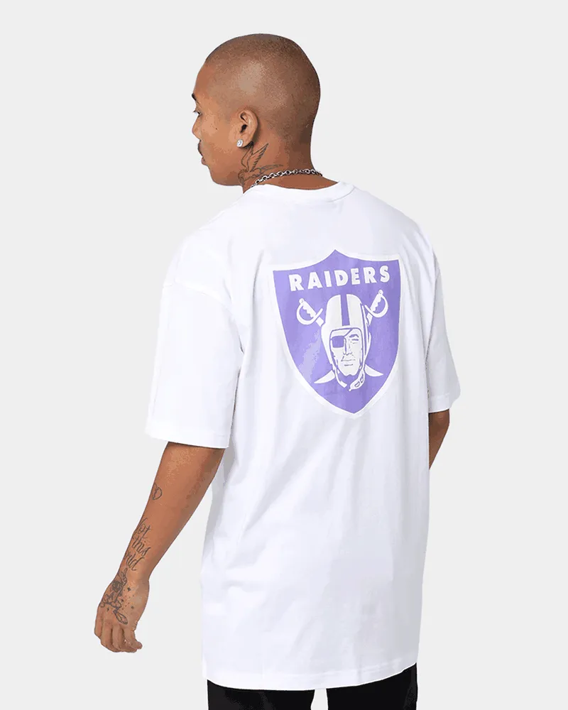 New Era Las Vegas Raiders UV Activated Oversized T-Shirt White