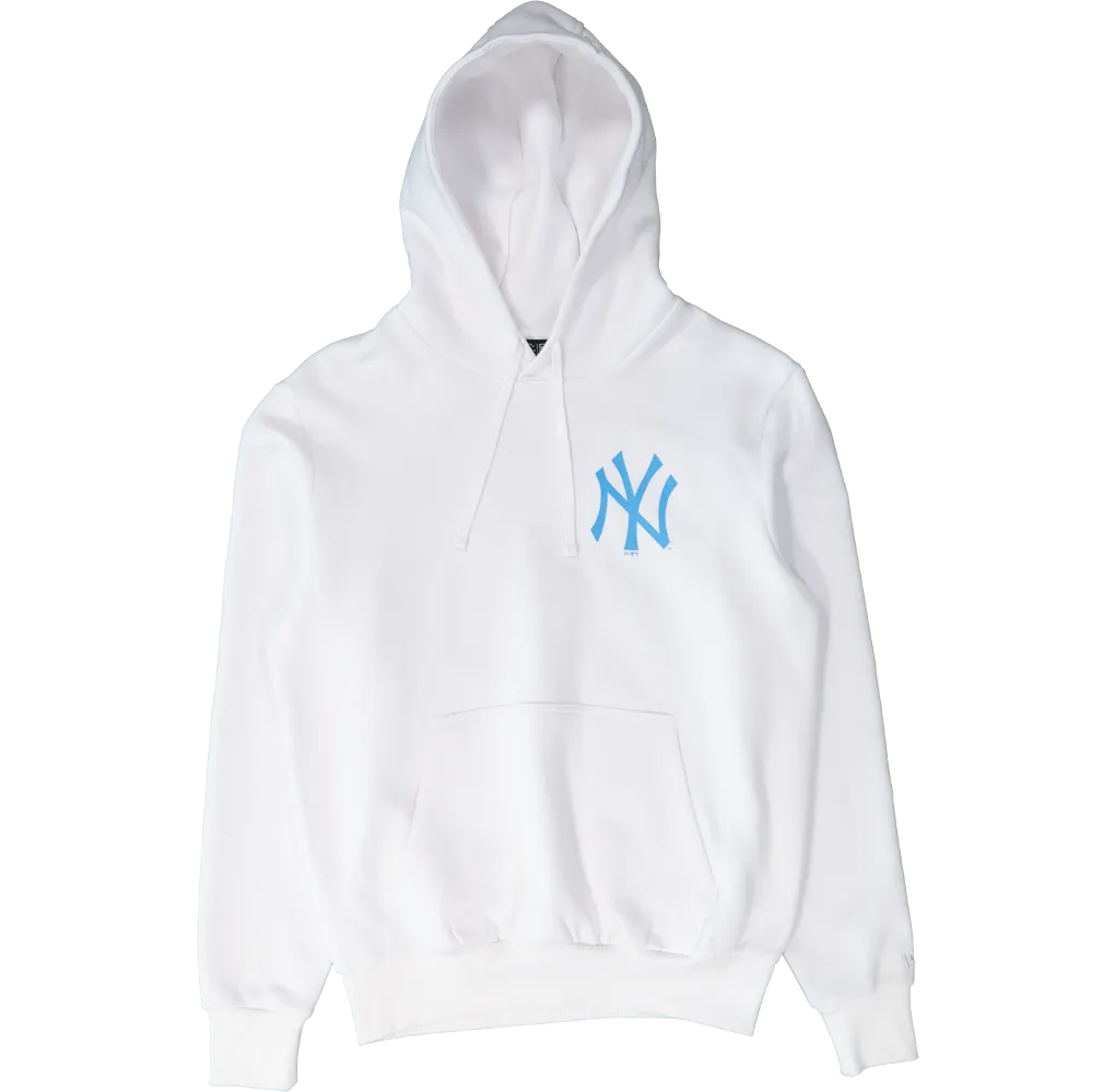 New Era New York Yankees UV Activated Hoodie White