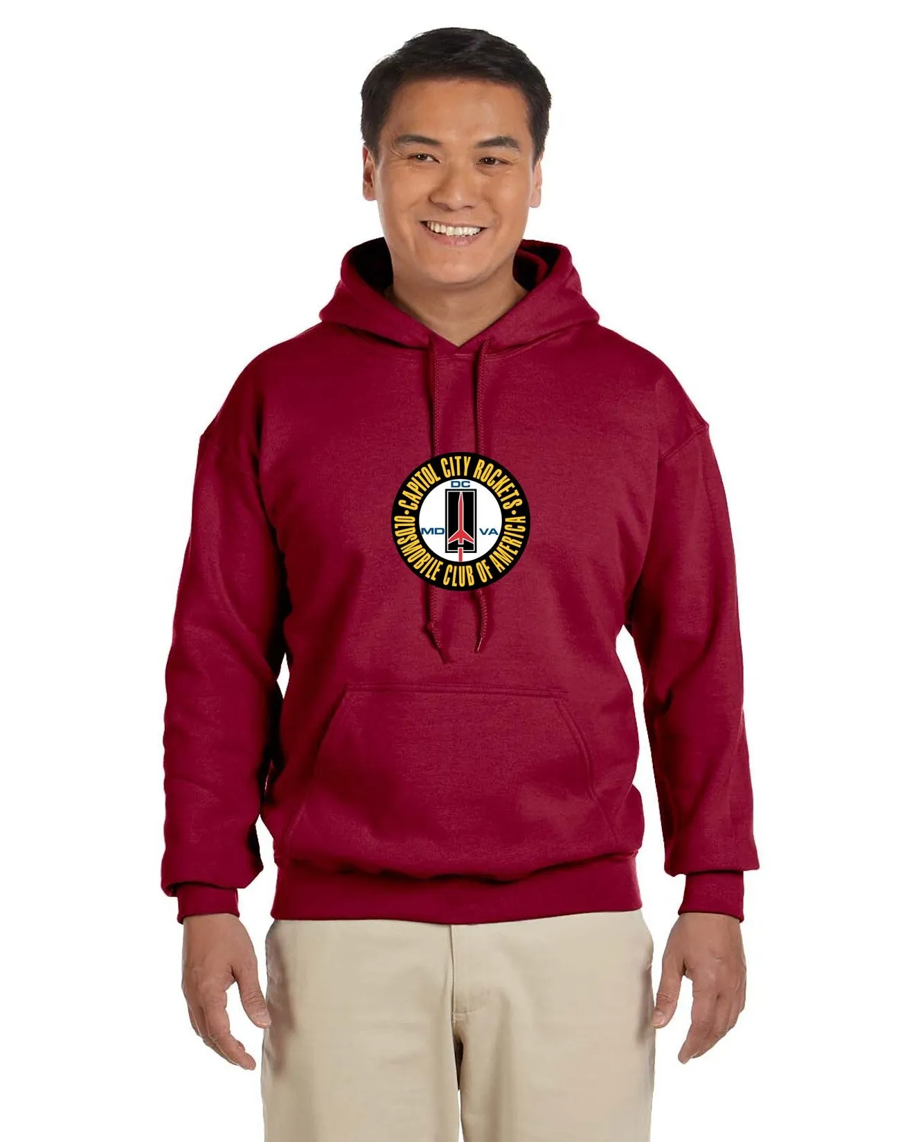 OCA CAPITOL CITY ROCKETS HOODIE (HERITAGE DESIGN)