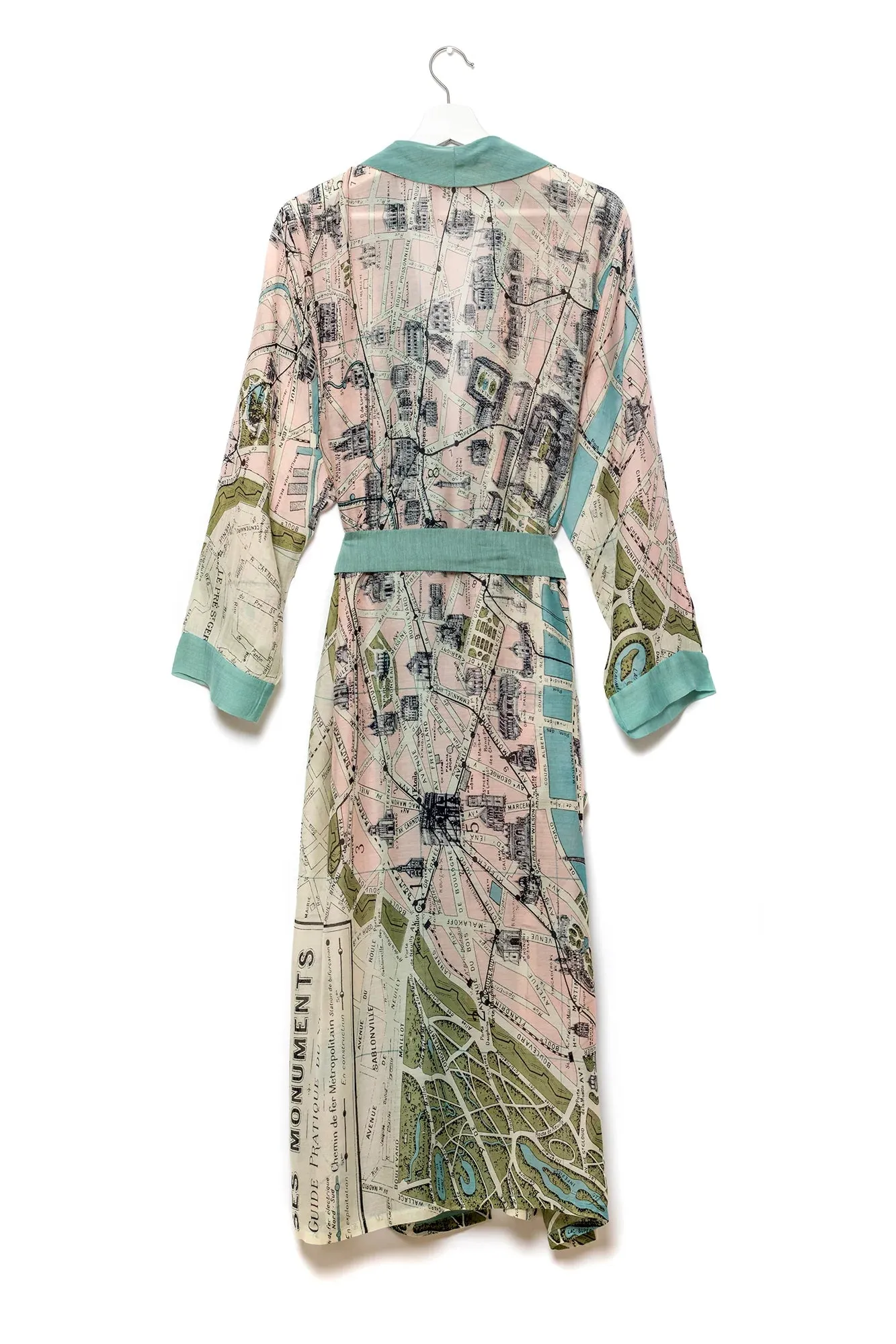 One Hundred Stars Gown - Paris Map