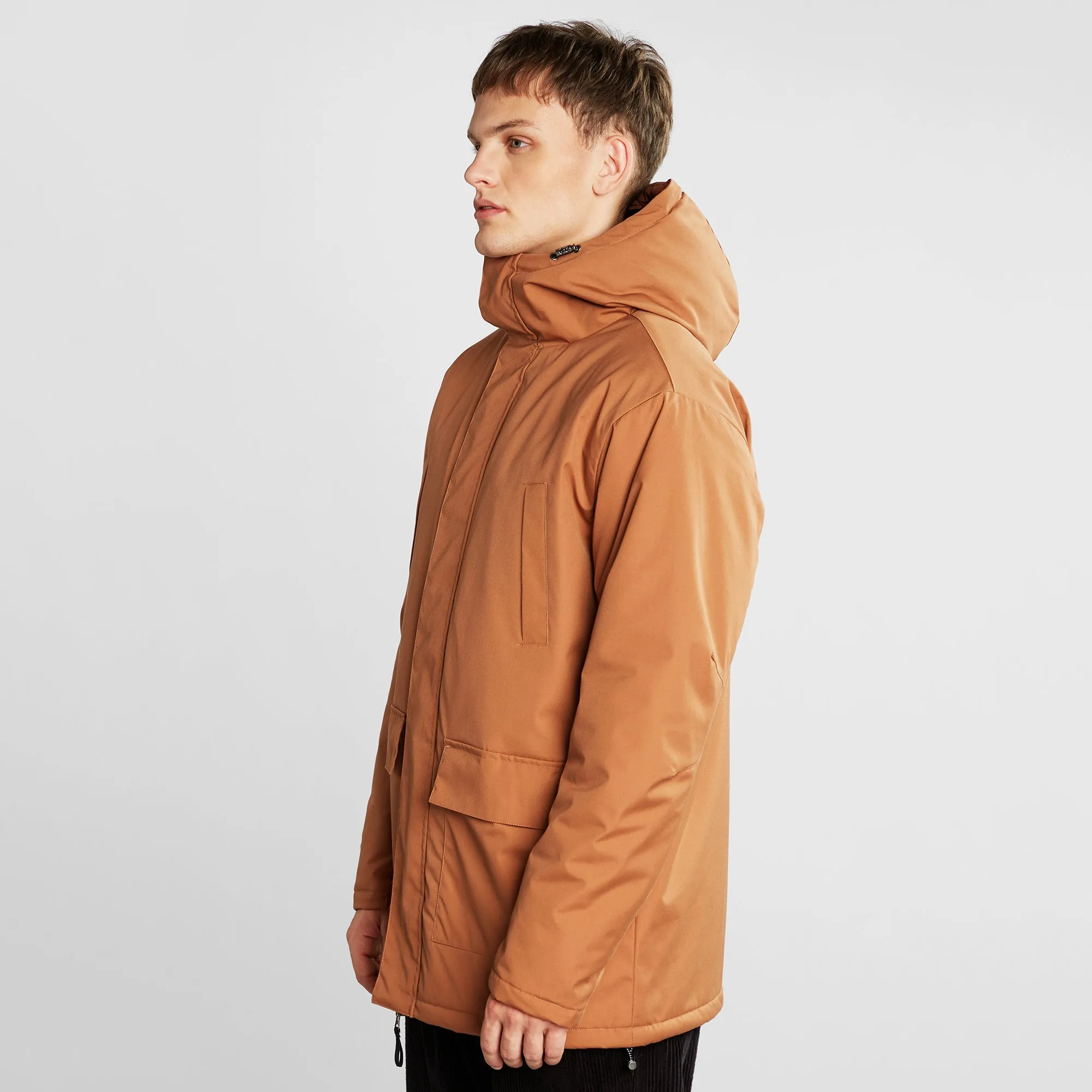 Parka Jacket Stavanger Rawhide Brown | DEDICATED