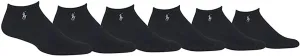 Polo Ralph Lauren Men's Ankle 6-Pair Socks