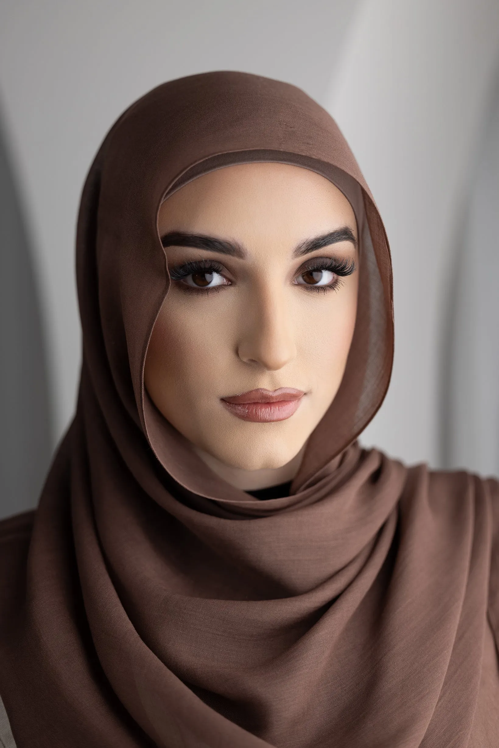 Premium Modal Shawl - Shades of Brown