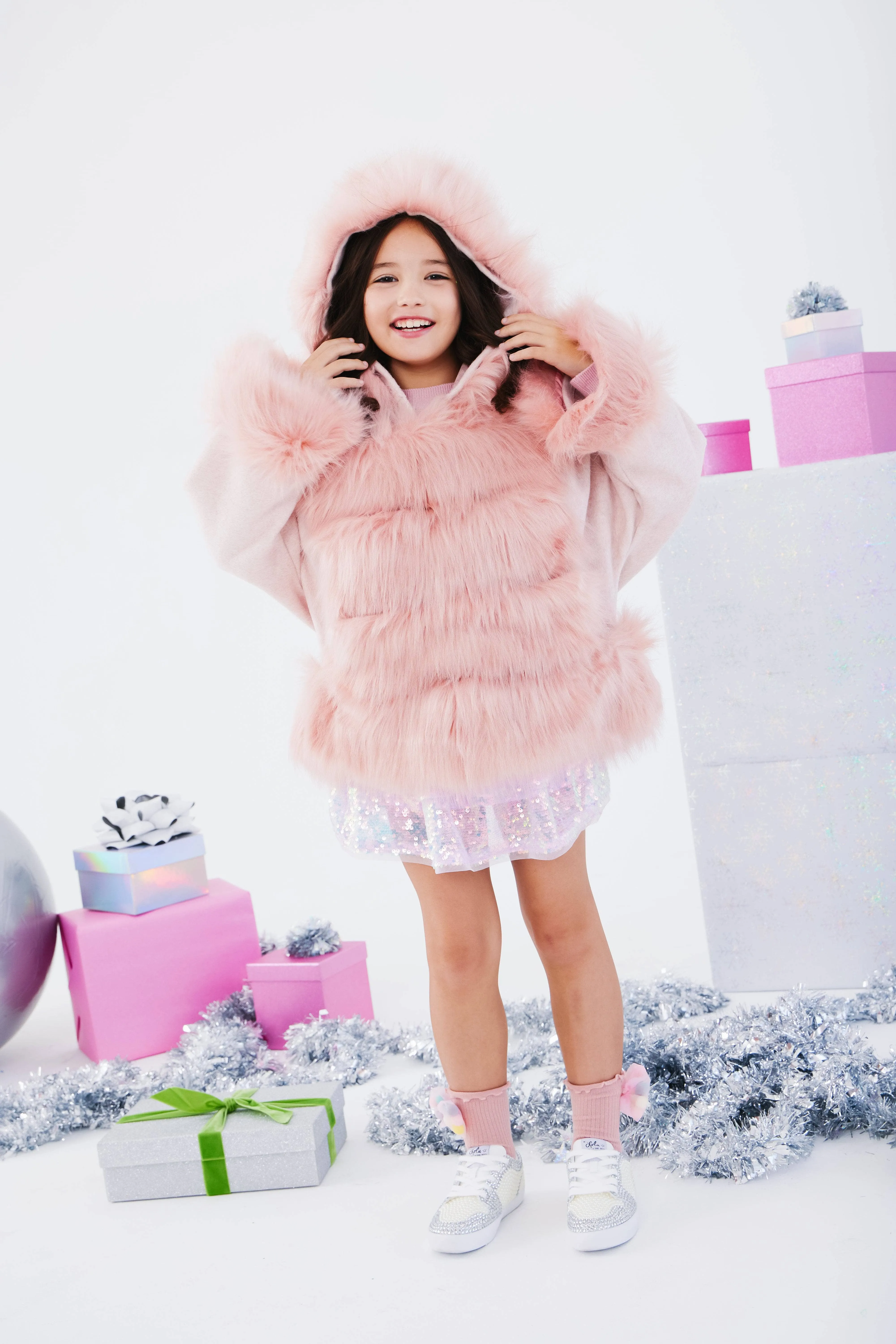 Princess Faux Fur Coat