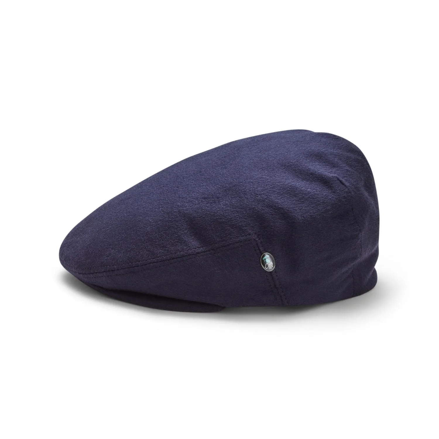 Pure Cashmere Flat Cap | Navy Blue | CitySport