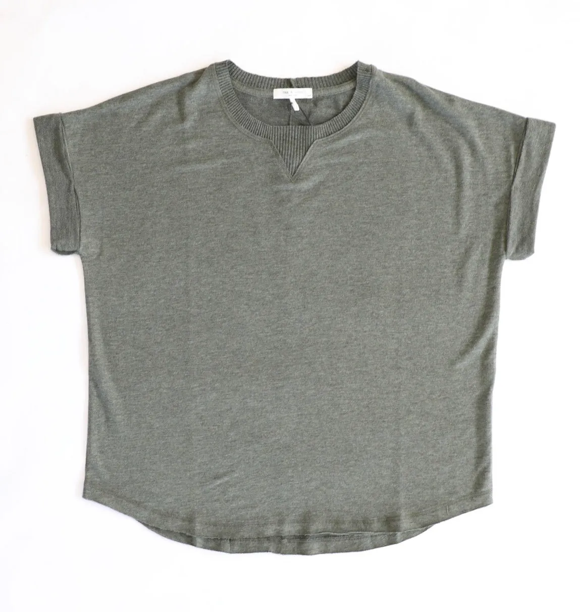 Rag & Bone - Townes Tee Heather Army