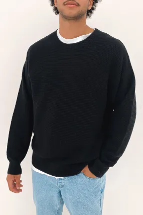 Republic Crew Knit Washed Back