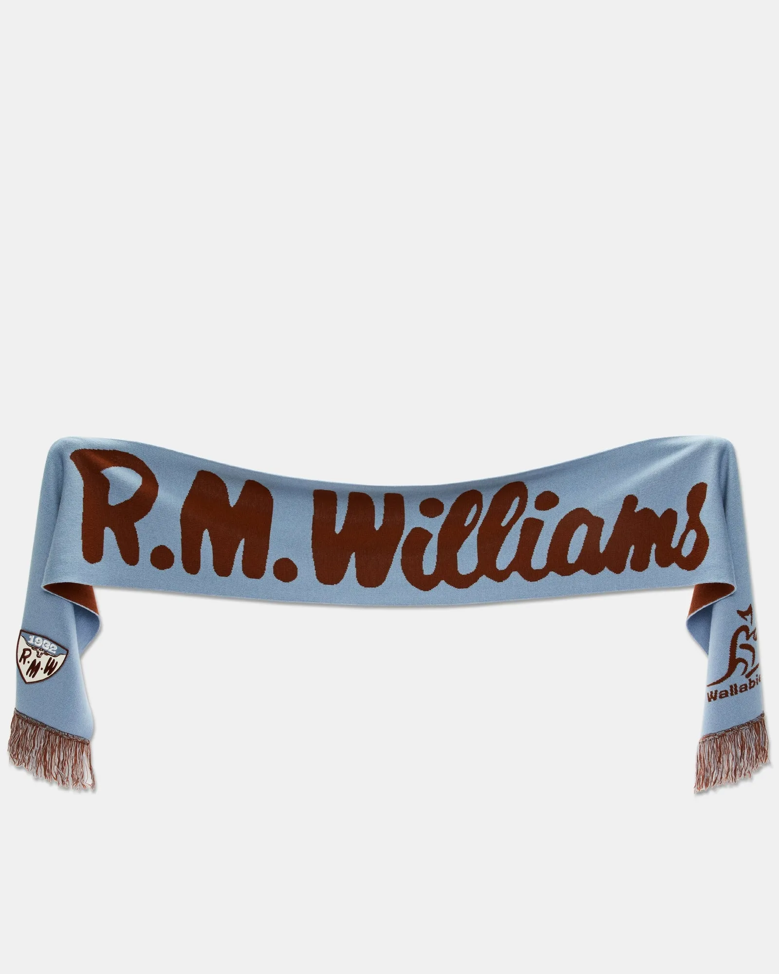 R.M.Williams - Wallabies Heritage Scarf - Blue