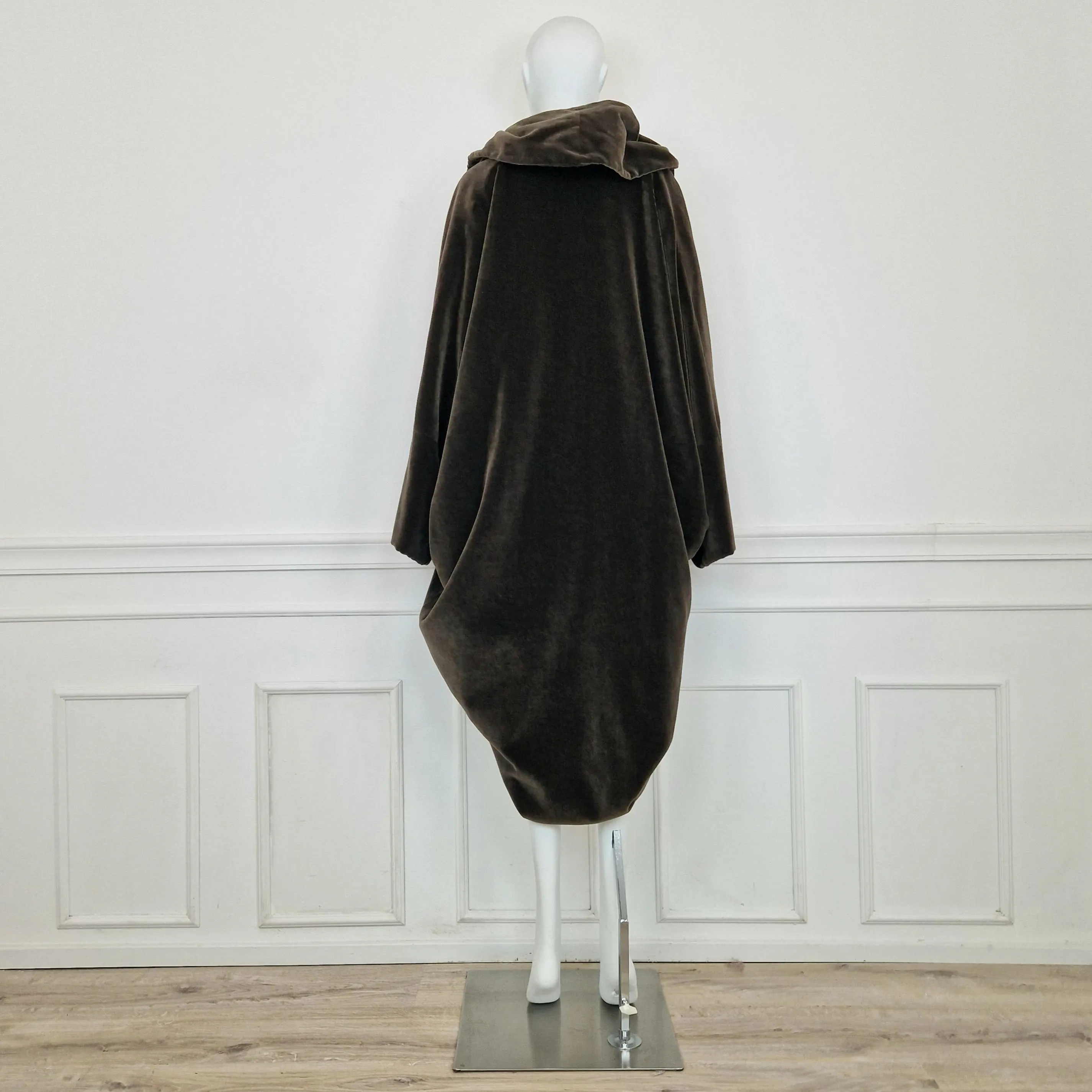 Romeo Gigli | Velvet Cocoon coat 1989