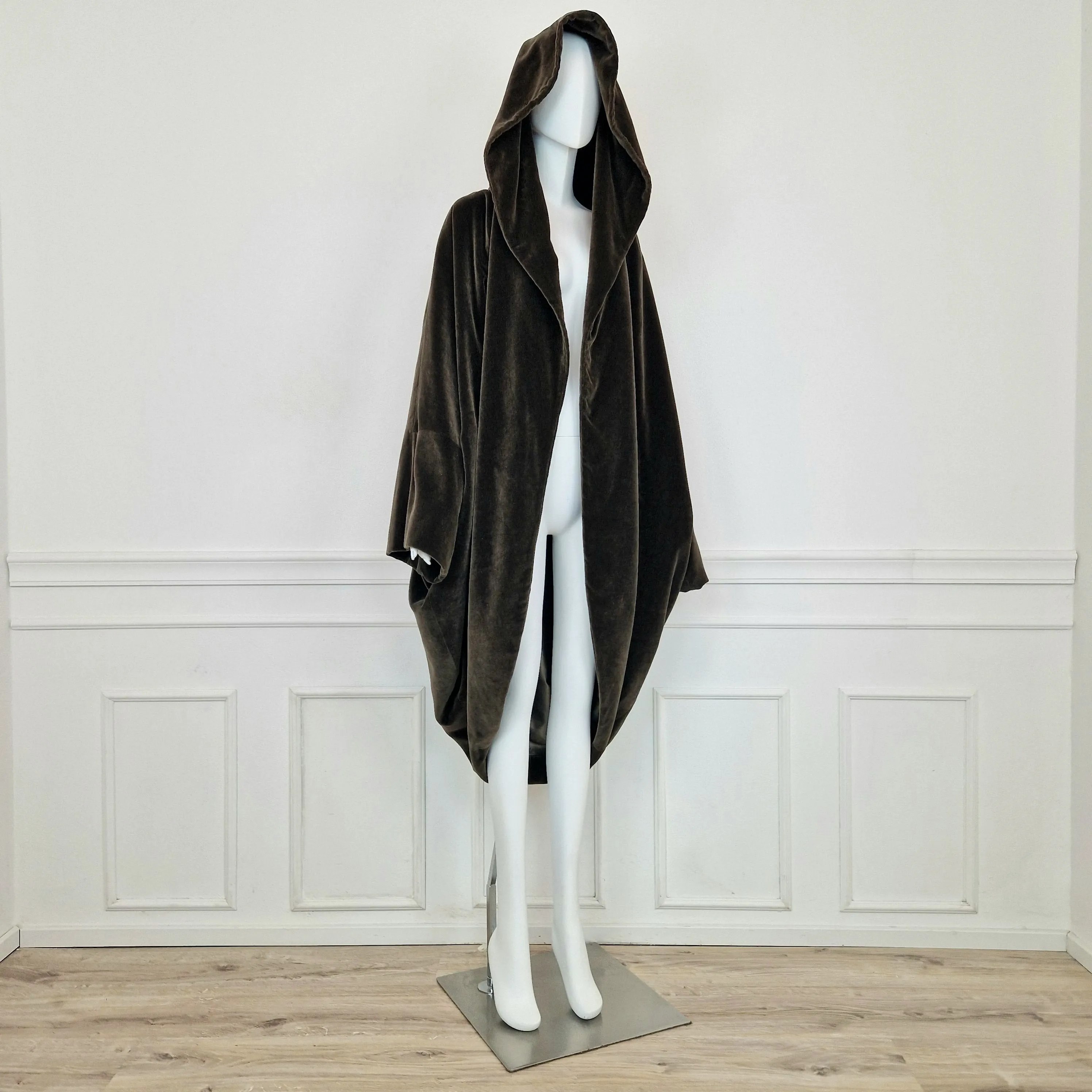 Romeo Gigli | Velvet Cocoon coat 1989