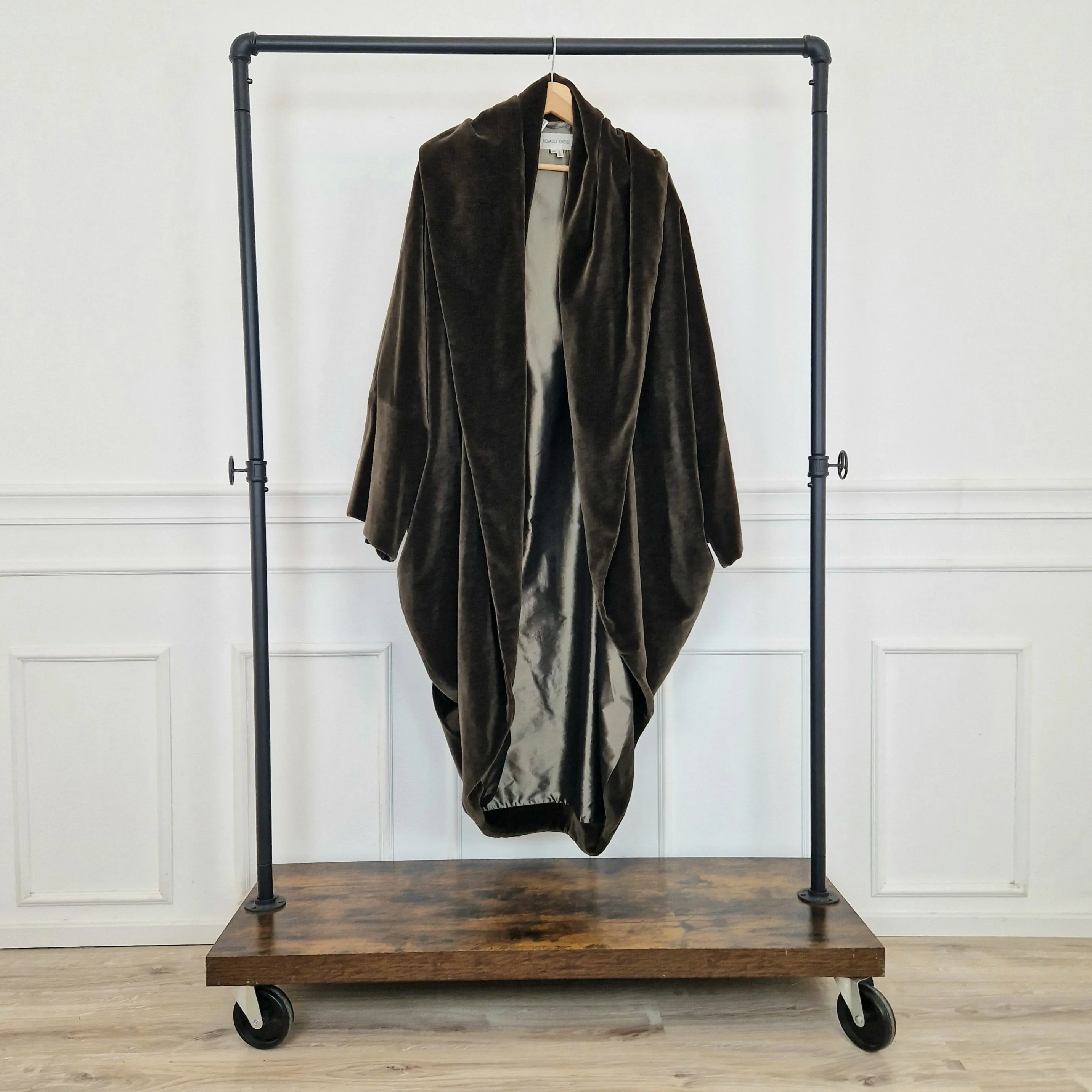 Romeo Gigli | Velvet Cocoon coat 1989