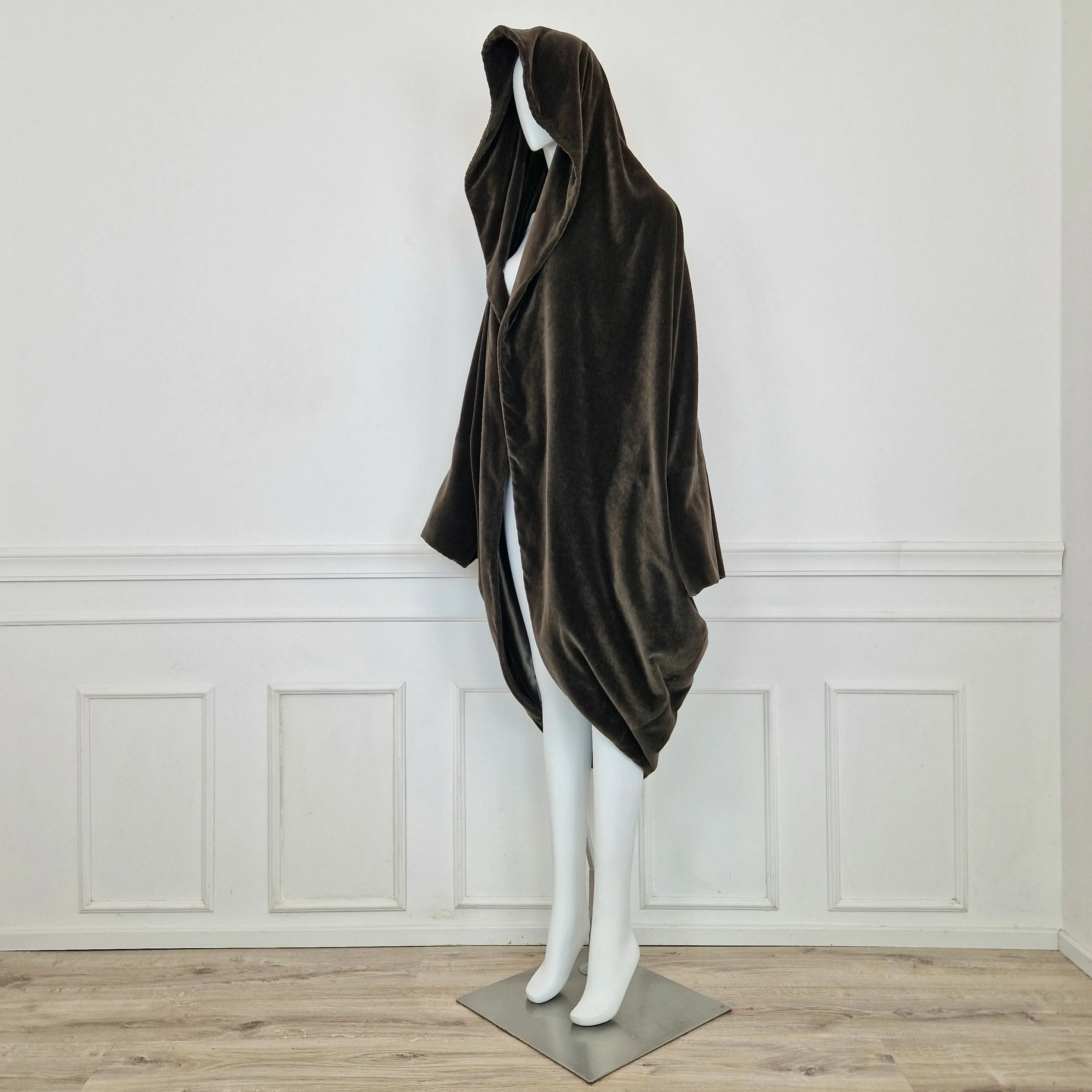 Romeo Gigli | Velvet Cocoon coat 1989