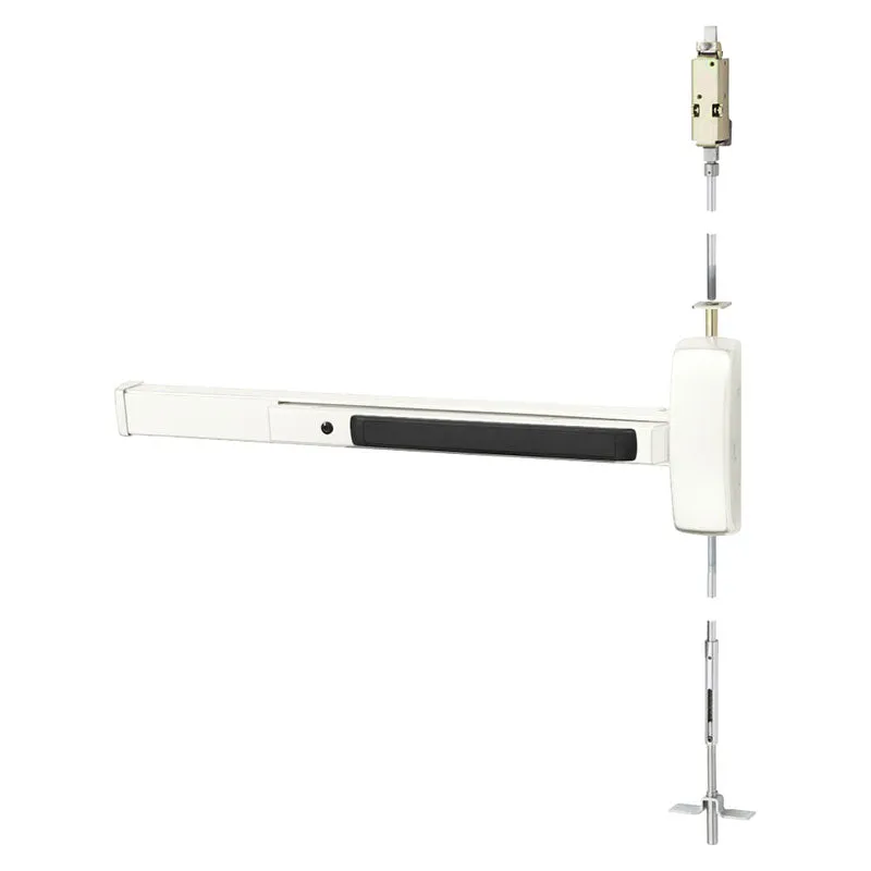 Sargent MD8610F-36 Concealed Vertical Rod Exit Device, Exit Only, Multi-Function, For 1 3/4" Thick Metal Doors, 33-36" Dr Width, 84" up to 96" Door Ht