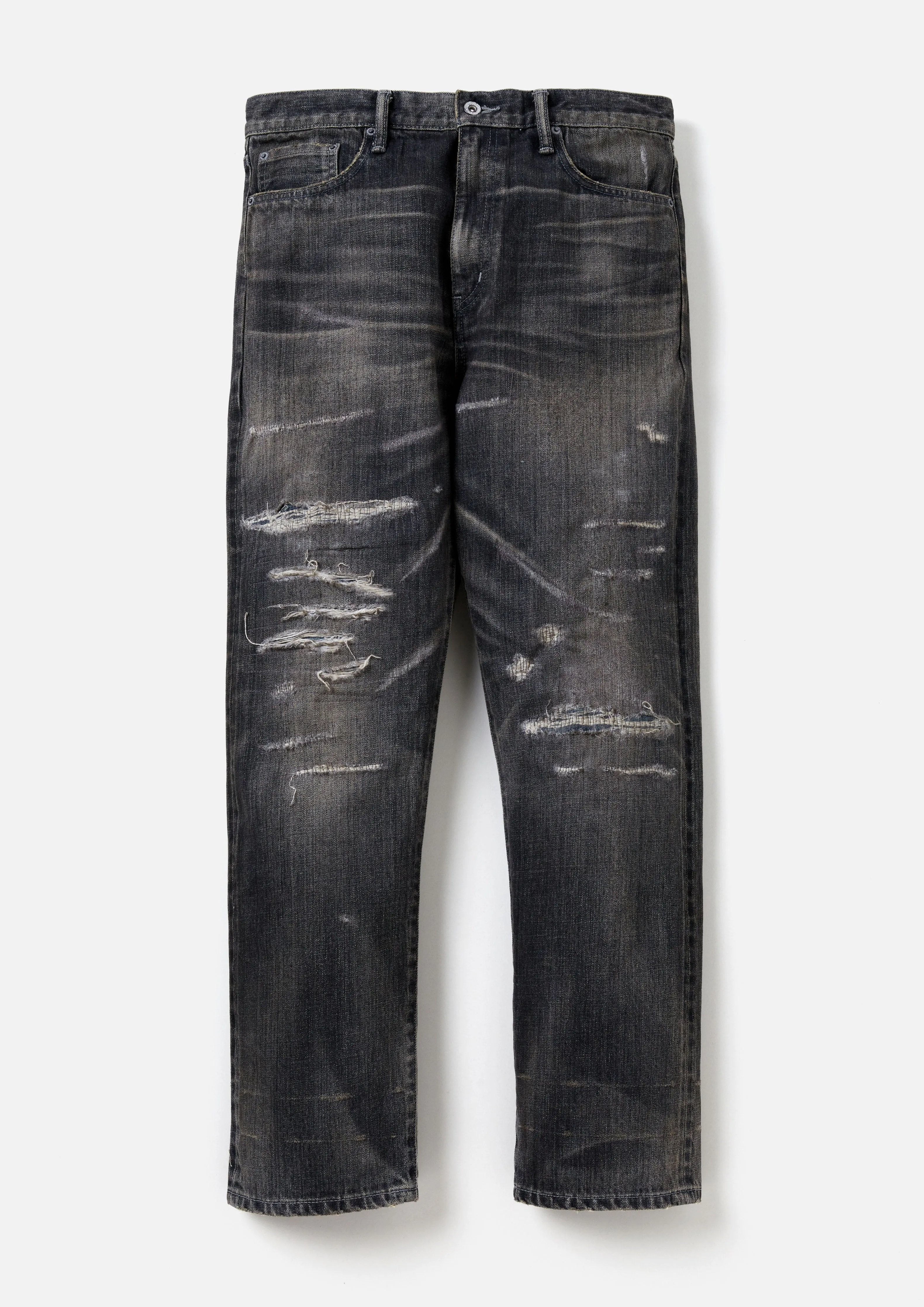 SAVAGE DENIM DP MID PANTS