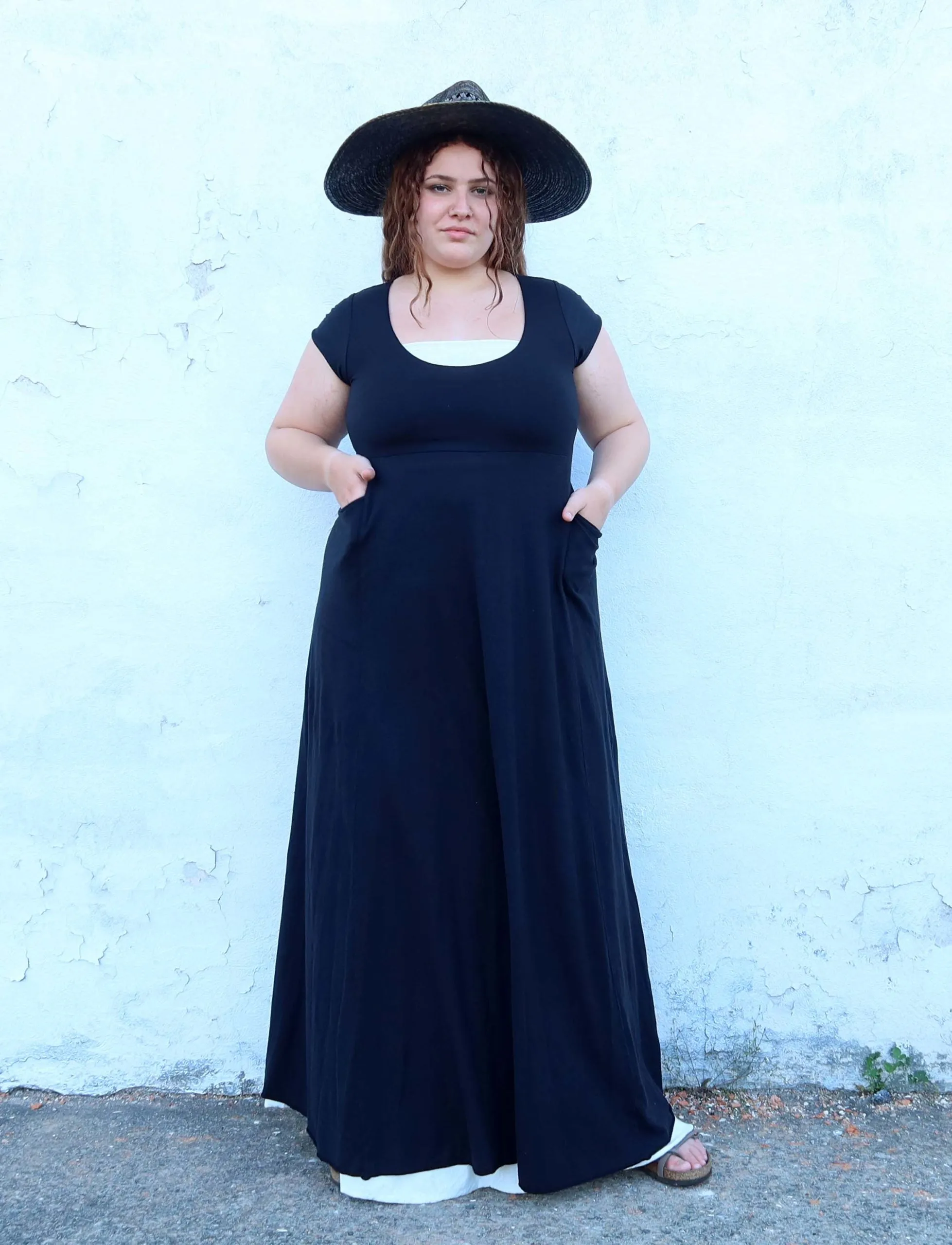 Slip Eclipse Perfect Pockets Long Dress