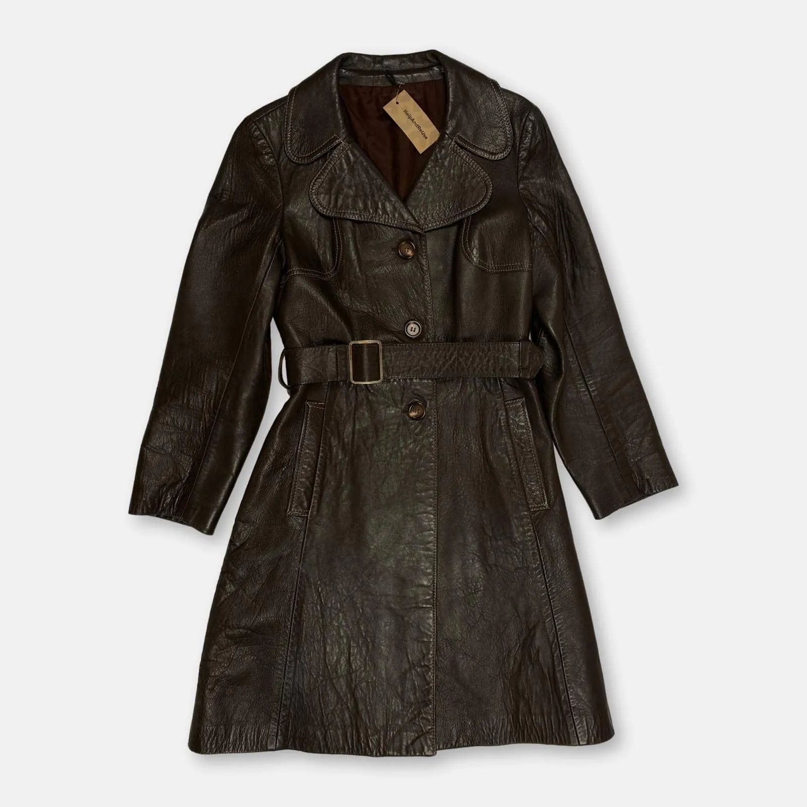 Suede Services Trench Coat