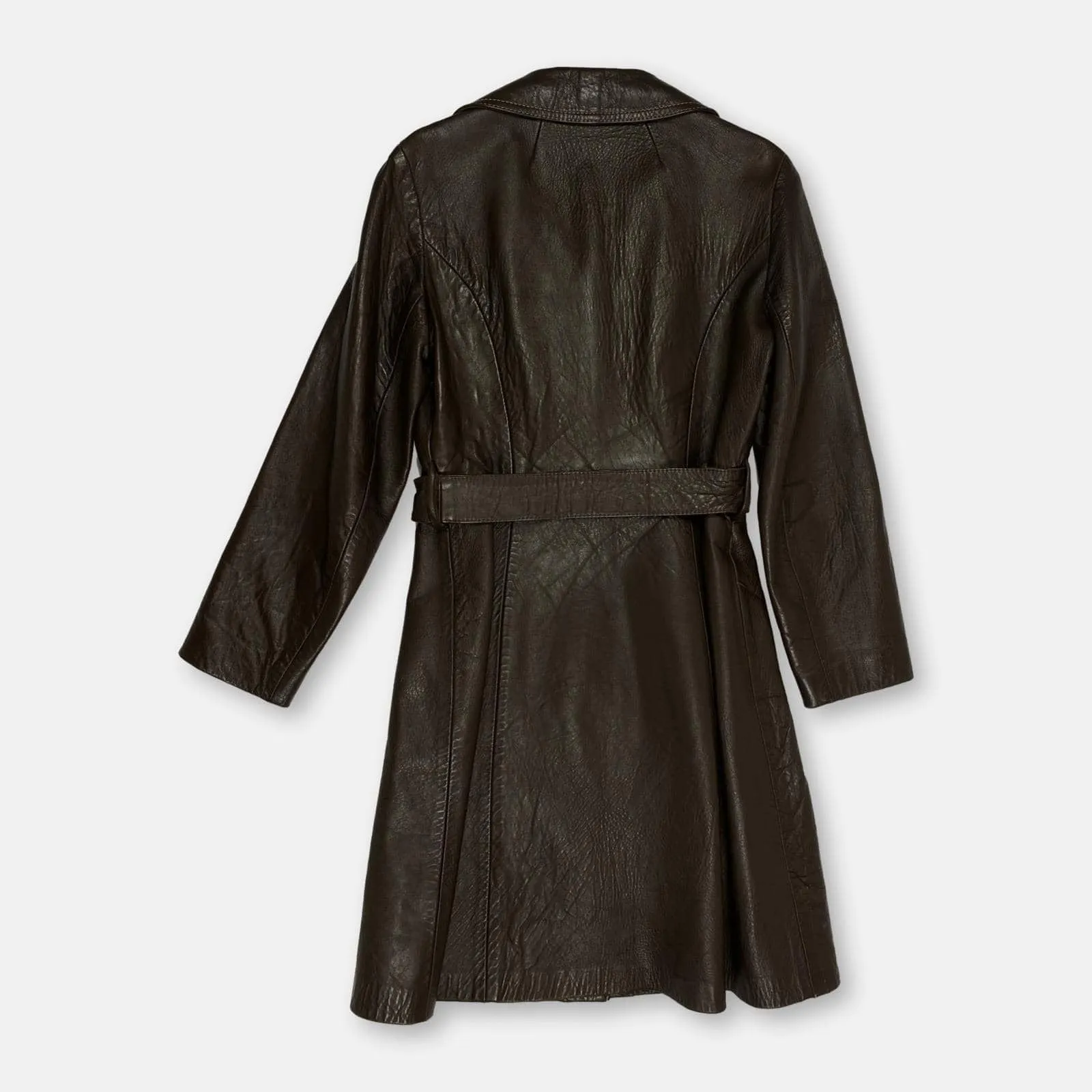 Suede Services Trench Coat