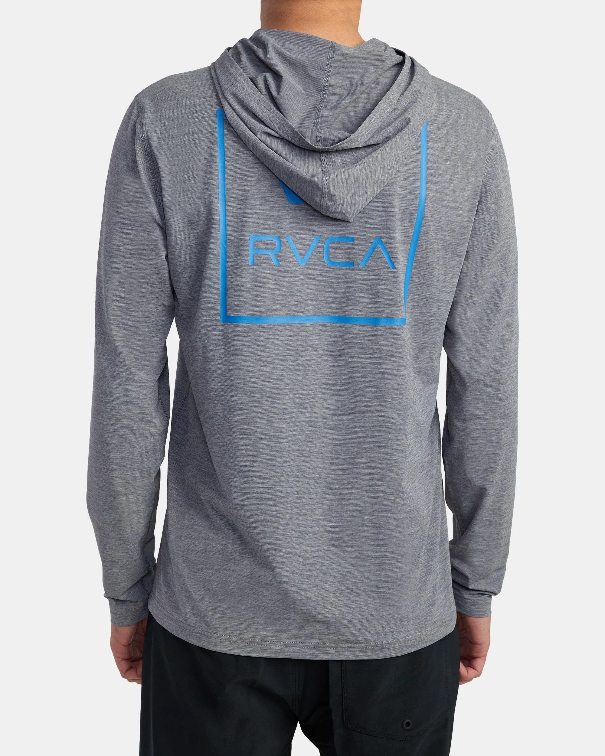 Surf Shirt Hoodie Hooded Surf Tee - Heather Grey