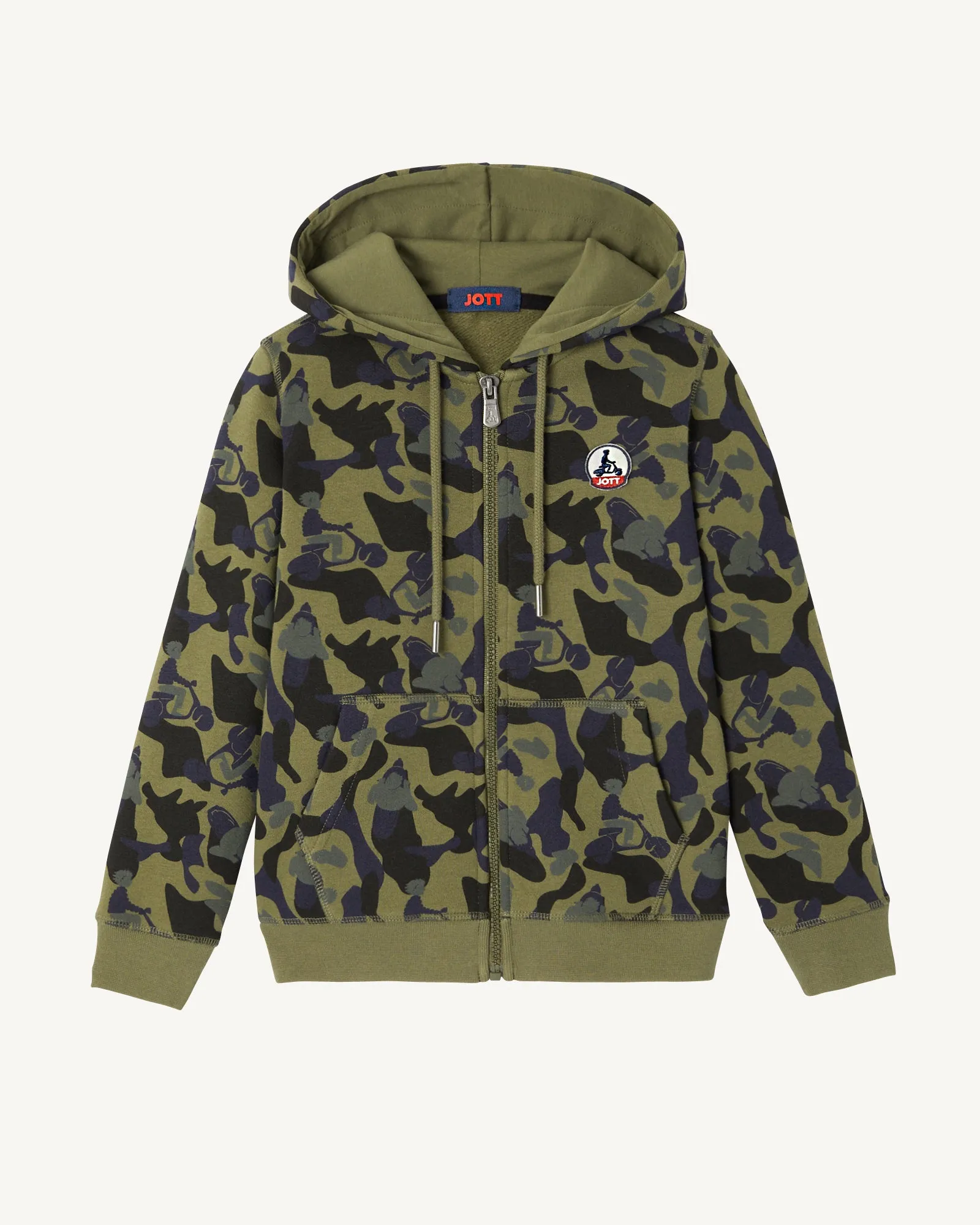 Sweat à capuche enfant Print militaire Tijuana