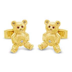 Teddy Bear Cufflinks