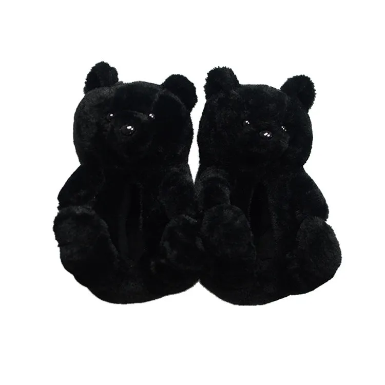 Teddy Bear Plush Warm Indoor Slippers