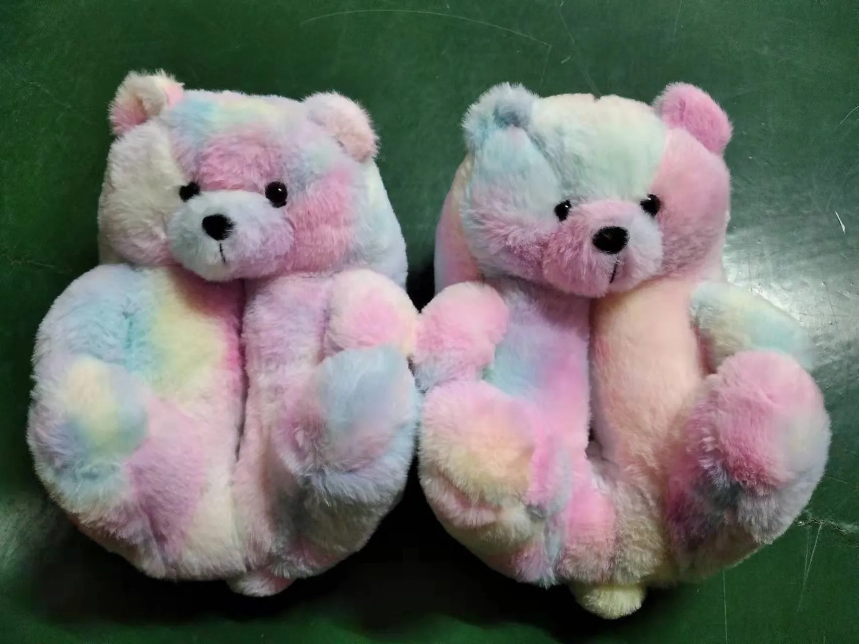 Teddy Bear Plush Warm Indoor Slippers