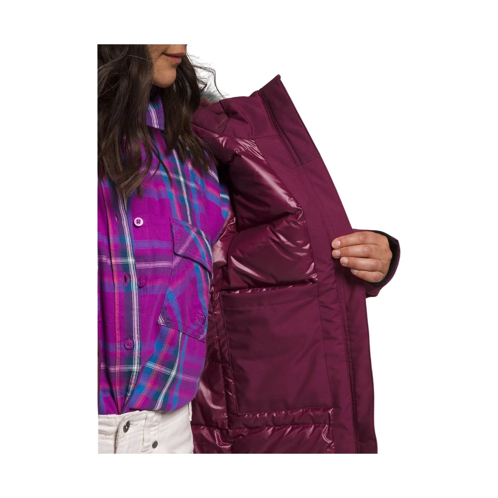 The North Face Women's Arctic Parka - Boysenberry