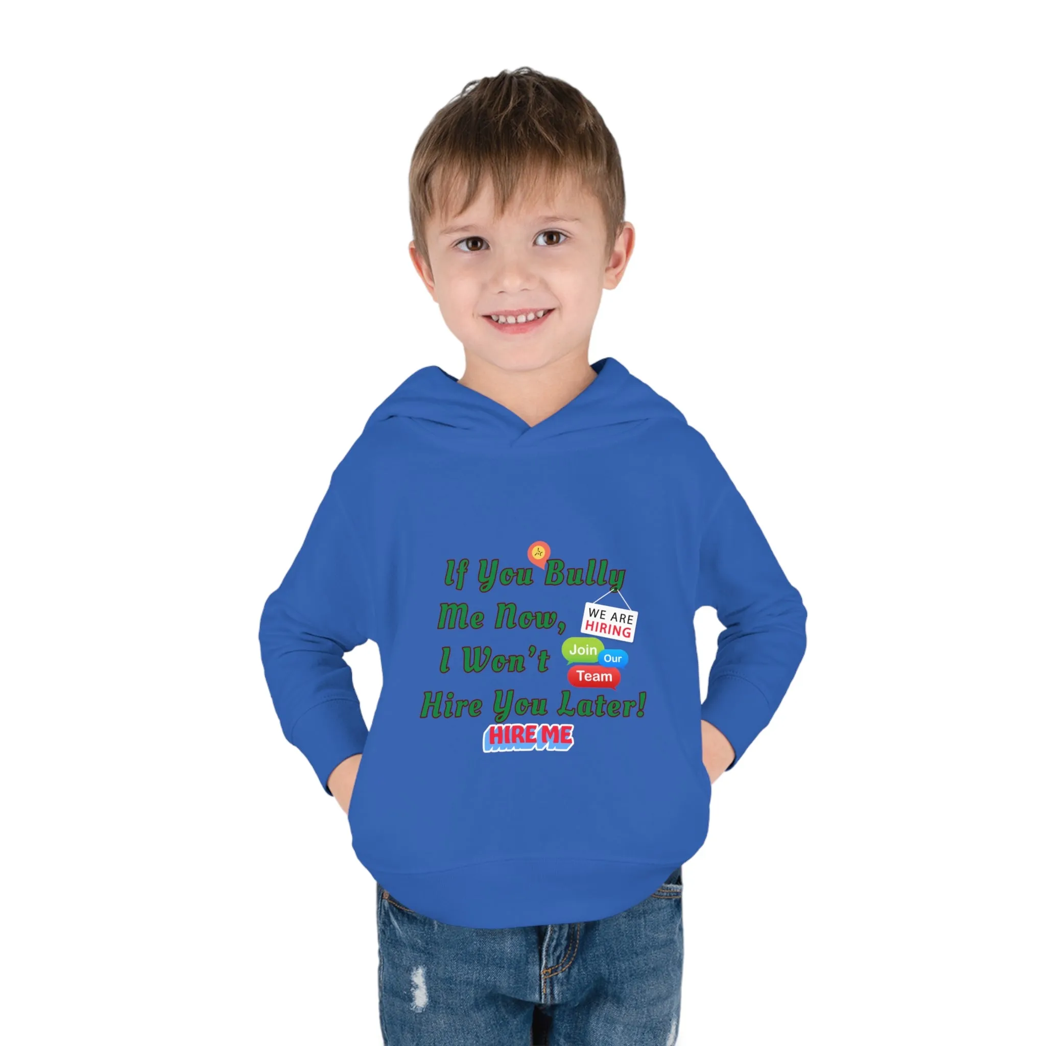 Toddler Hoodie Antibully Message