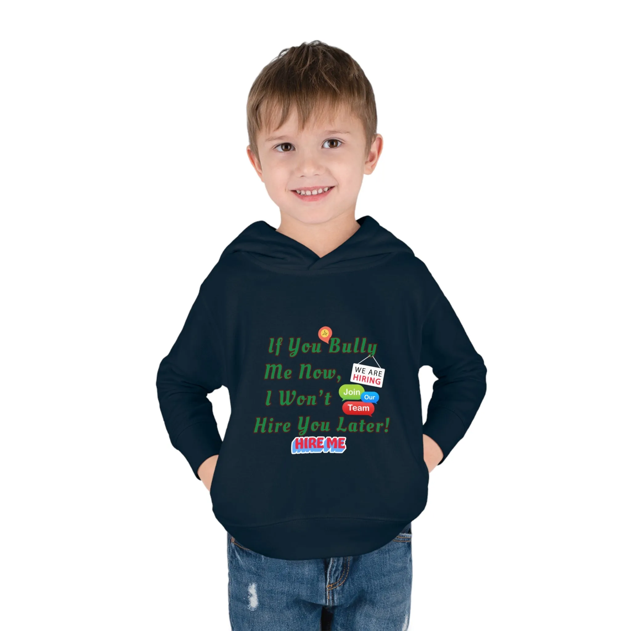 Toddler Hoodie Antibully Message