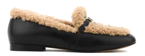 TORAL LILY LOAFER TEDDY BLACK