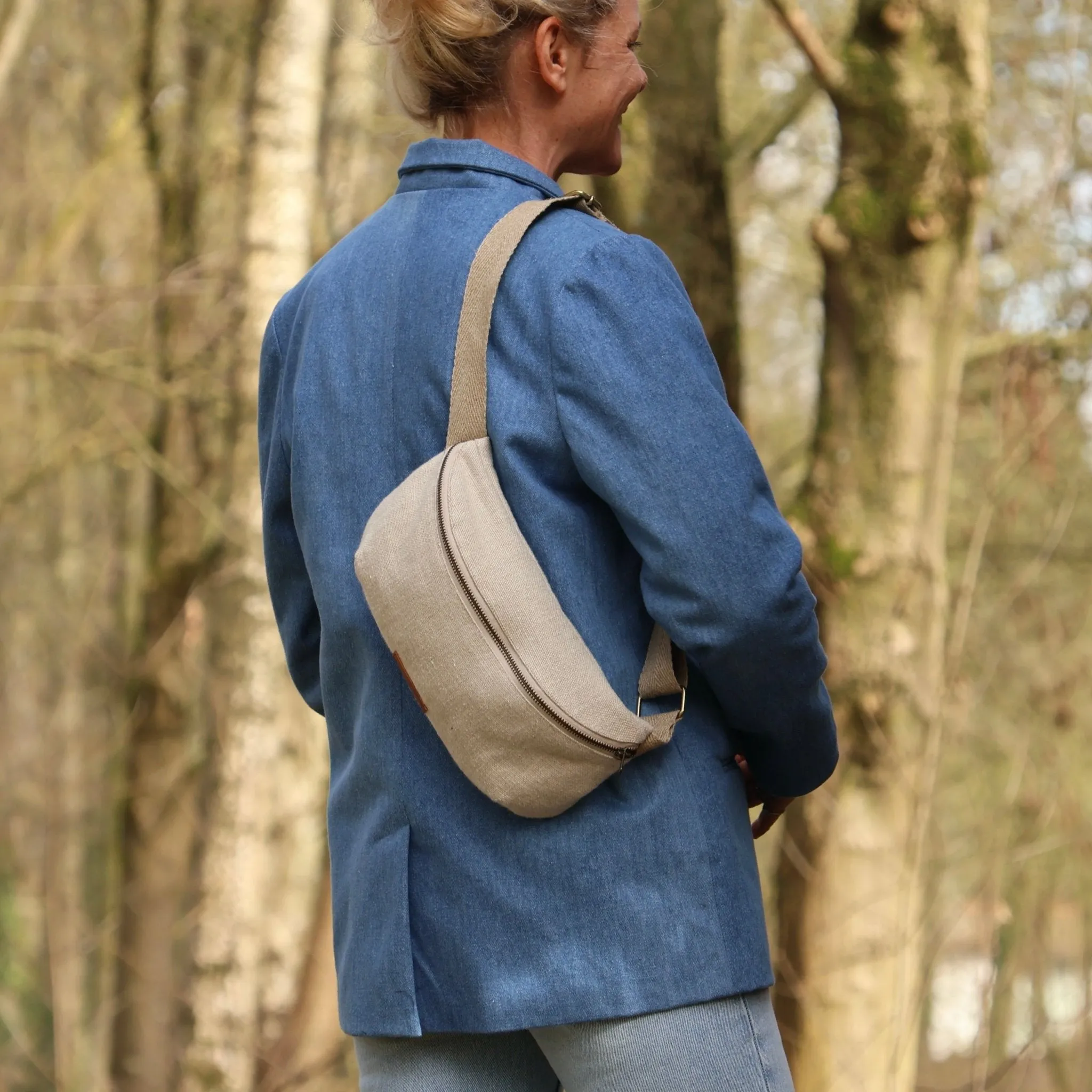 Veste Fanny en jean bleu