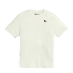 Vintage Flag Luxe Tee - White