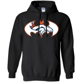 We Are The Denver Broncos Batman Nfl Mashup Pullover Hoodie Sweatshirt